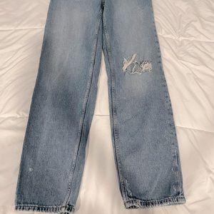 ZARA LIGHT BLUE JEANS WOMANS